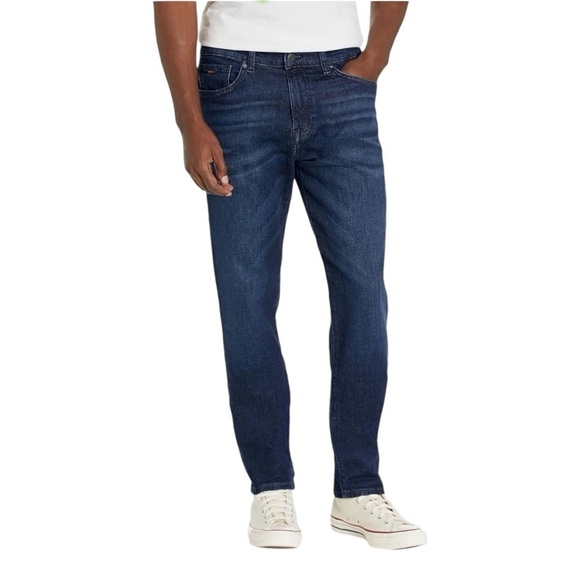 HUGO BOSS Maine Men’s Regular Fit Stretch Blue Jean Pants - Size 36/34 - Picture 16 of 16